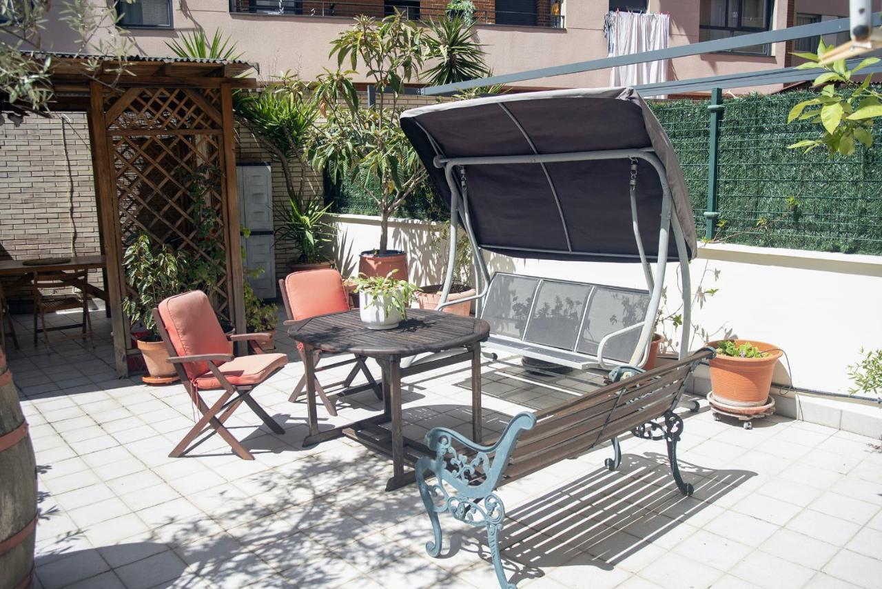 Un Jardin En La Ciudad Gran Piso Y Super Terraza En El Centro By Apartamentos Logroño Eksteriør bilde